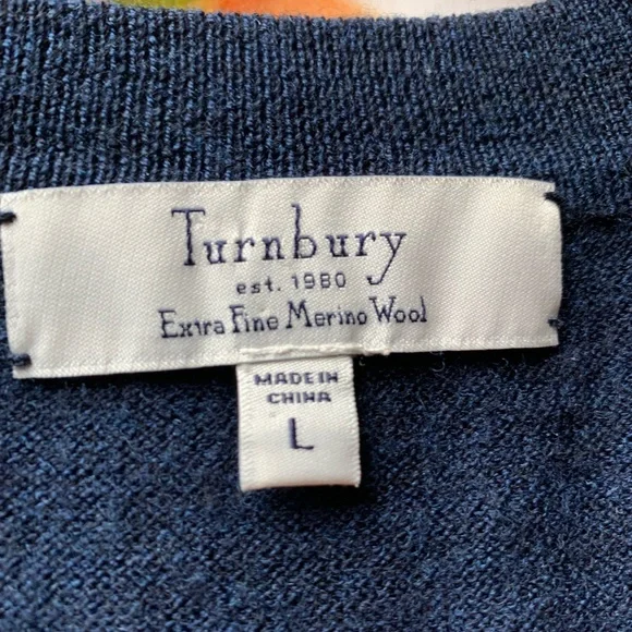 Turnbury Merino Wool Sweater Vest - Picture 3 of 4